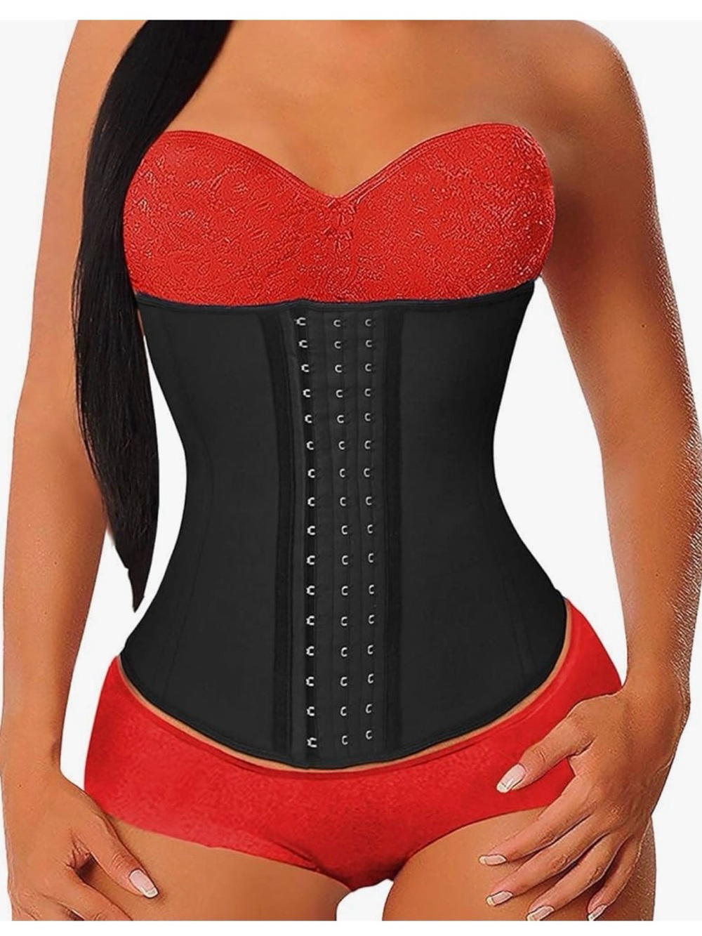 Yianna Black Waist Trainer Corset